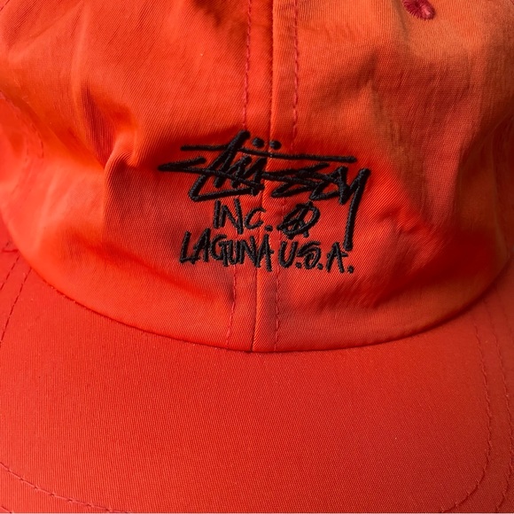 Stussy Laguna Vibrant Orange Hat - Picture 3 of 7